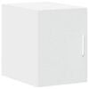 vidaXL Armoire de rangement mince blanc 30x42,5x225 cm