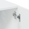 vidaXL Armoire de rangement blanc 80x42,5x225 cm bois d'ing&eacute;nierie