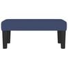 vidaXL Banc Bleu 70x30x30 cm Tissu
