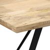 vidaXL Table à manger 140x80x76 cm Bois de manguier massif