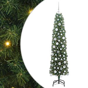 vidaXL Sapin de No&euml;l artificiel Vert 180 cm PVC et acier et plastique