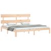 vidaXL Cadre de lit sans matelas bois massif de pin