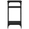 vidaXL Table d'appoint Ch&ecirc;ne noir 40 x 30 x 75 cm Bois d'ing&eacute;nierie