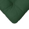 vidaXL Coussins de si&egrave;ge 4 pcs Vert fonc&eacute; 45 x 45 cm