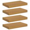 vidaXL &Eacute;tag&egrave;re Murale 4 pc Beige 40 x 23,5 x 3,8 cm Bois d'ing&eacute;nierie