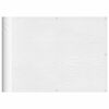 vidaXL &Eacute;cran de balcon blanc 75x800 cm 100% polyester oxford