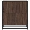 vidaXL Buffet ch&ecirc;ne marron 68x35x76 cm bois d'ing&eacute;nierie