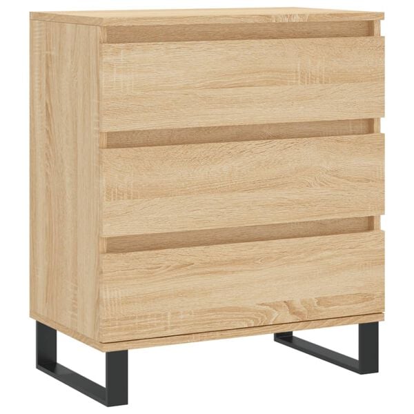 vidaXL Buffet Ch&ecirc;ne sonoma 60x35x70 cm Bois d'ing&eacute;nierie