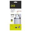 EKO Ensemble sacs poubelle F1 18-28 L 24x20 pcs Blanc