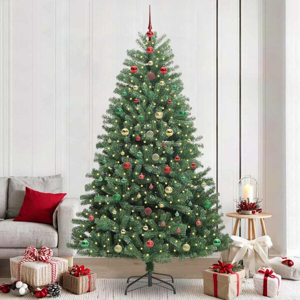 vidaXL Sapin de No&euml;l Artificiel &agrave; Branches Articul&eacute;es Vert 240 cm