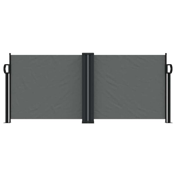vidaXL Auvent lat&eacute;ral r&eacute;tractable anthracite 100x600 cm