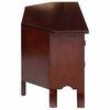 vidaXL Meuble TV Marron 100 x 40,5 x 46 cm Bois de Mahogany Massif