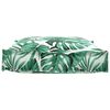 vidaXL Coussin Feuille Motif feuille 70 x 70 x 12 cm Tissu Oxford