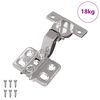 vidaXL Charni&egrave;re 254 pcs Nickel 85 x 52,5 x 9,5 mm Fer
