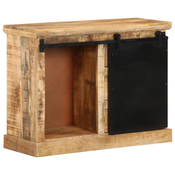 vidaXL Buffet 80x30x60 cm Bois de manguier solide