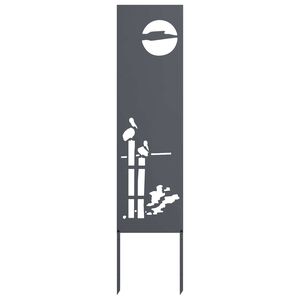 vidaXL &Eacute;cran de confidentialit&eacute; de jardin Anthracite 32 x 140 cm