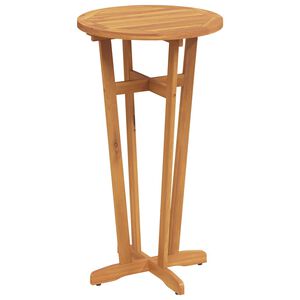 vidaXL Table de bar de jardin &Oslash;60x105 cm Bois d'acacia solide