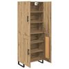vidaXL Haut Armoire 2 pcs Ch&ecirc;ne artisanal 69,5 x 34 x 180 cm