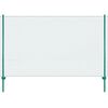 vidaXL Cl&ocirc;ture en grillage m&eacute;tallique avec poteaux Acier 25x1,5 m Vert