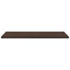 vidaXL Étagères murales 4 pcs chêne marron 60x40x1,5cm bois ingénierie