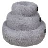 DISTRICT70 Lit pour animaux de compagnie FUZZ Gris clair L