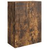 vidaXL Armoire Murale 66 x 34,5 x 90 cm Bois d'ing&eacute;nierie Ch&ecirc;ne fum&eacute;