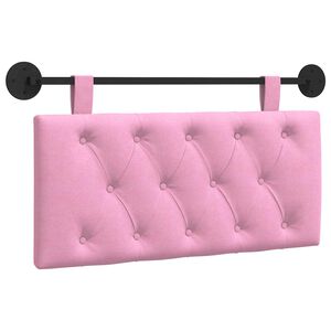 vidaXL T&ecirc;te de lit suspendue Rose Tissu