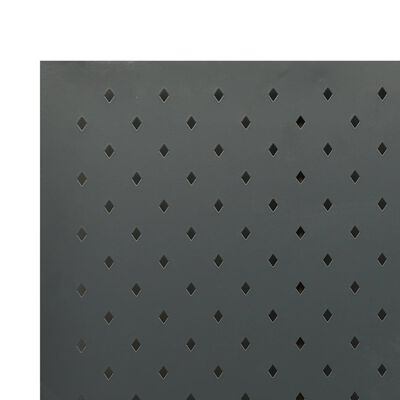 vidaXL Cloison de séparation 3 panneaux Anthracite 120x180 cm Acier