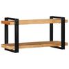 vidaXL &Eacute;tag&egrave;re murale 90x33x45 cm bois massif d'acacia