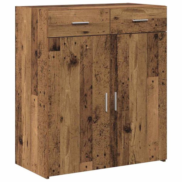 vidaXL Armoire de rangement Bois ancien 80 x 42.5 x 93.5 cm