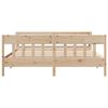 vidaXL Cadre de lit sans matelas 180x200 cm bois massif de pin
