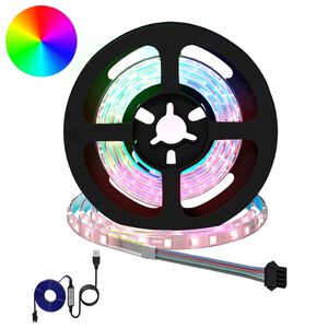 vidaXL Bande LED 2 pc Noir et Transparent Cuivre et plastique