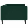 vidaXL Lit de repos sans matelas vert fonc&eacute; 90x200 cm velours