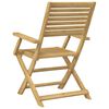 vidaXL Chaises pliables de jardin lot de 4 bois massif d'acacia