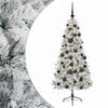 vidaXL Sapin de No&euml;l artificiel avec boules 120 cm 150 LED Blanc chaud