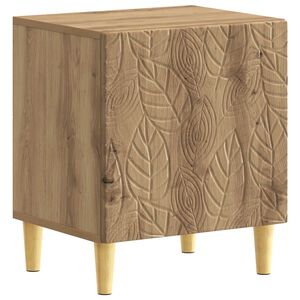 vidaXL Table de chevet Ch&ecirc;ne artisanal 43 x 34,5 x 50 cm