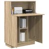 vidaXL Bureau Ch&ecirc;ne Sonoma 71.5 x 31.5 x 106.5 cm Bois d'ing&eacute;nierie