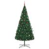 vidaXL Sapin de No&euml;l Vert 400 cm PVC