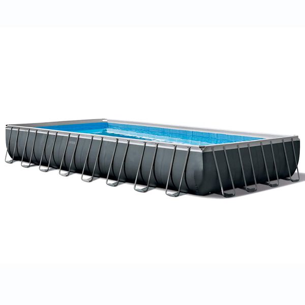 Intex Ensemble de piscine Ultra XTR Frame Rectangulaire 975x488x132 cm