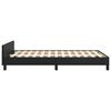 vidaXL Cadre de lit sans matelas noir 120x200 cm similicuir