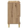 vidaXL Buffet chêne artisanal 35 x 60 x 70 cm Bois d'ingénierie