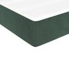 vidaXL Matelas de lit &agrave; ressorts ensach&eacute;s Vert fonc&eacute; 140x190x20 cm