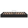 vidaXL Lit de Rangement avec matelas Noir 140 x 190 cm Velours
