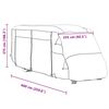 vidaXL Housses de camping-car gris 660x235x275 cm tissu non tiss&eacute;