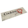 vidaXL Tapis de cuisine lavable imprim&eacute; de piment Cooking 45x150 cm