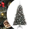 vidaXL Sapin de No&euml;l artificiel Vert 150 cm PVC, plastique et acier