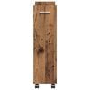 vidaXL Armoire avec roue Bois ancien 60 x 22 x 79 cm Bois d'ingénierie