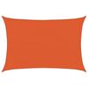 vidaXL Voile d'ombrage 160 g/m&sup2; rectangulaire orange 5x7 m PEHD