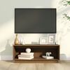 vidaXL Meuble TV Marron miel 90x35x35 cm Bois de pin massif