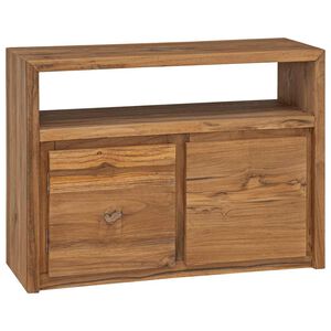 vidaXL Buffet 80x30x60 cm bois de teck massif
